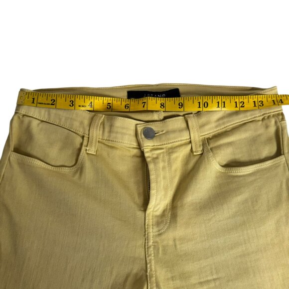 J Brand Skinny Jeans in Pale Yellow – NWT Size 28 - Picture 3 of 5